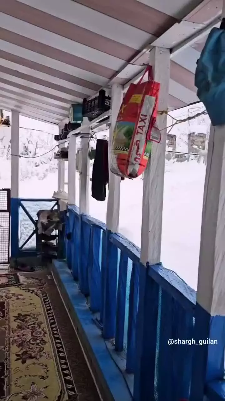 برف در گیلان