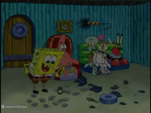 کارتون باب اسفنجی خنده دار دوبله فارسی قدیمی/ انیمیشن باب اسفنجی