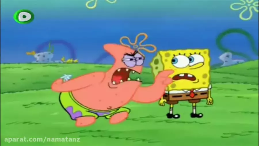 کارتون باب اسفنجی خنده دار - انیمیشن باب اسفنجی - این داستان: موجود یعنی حیون