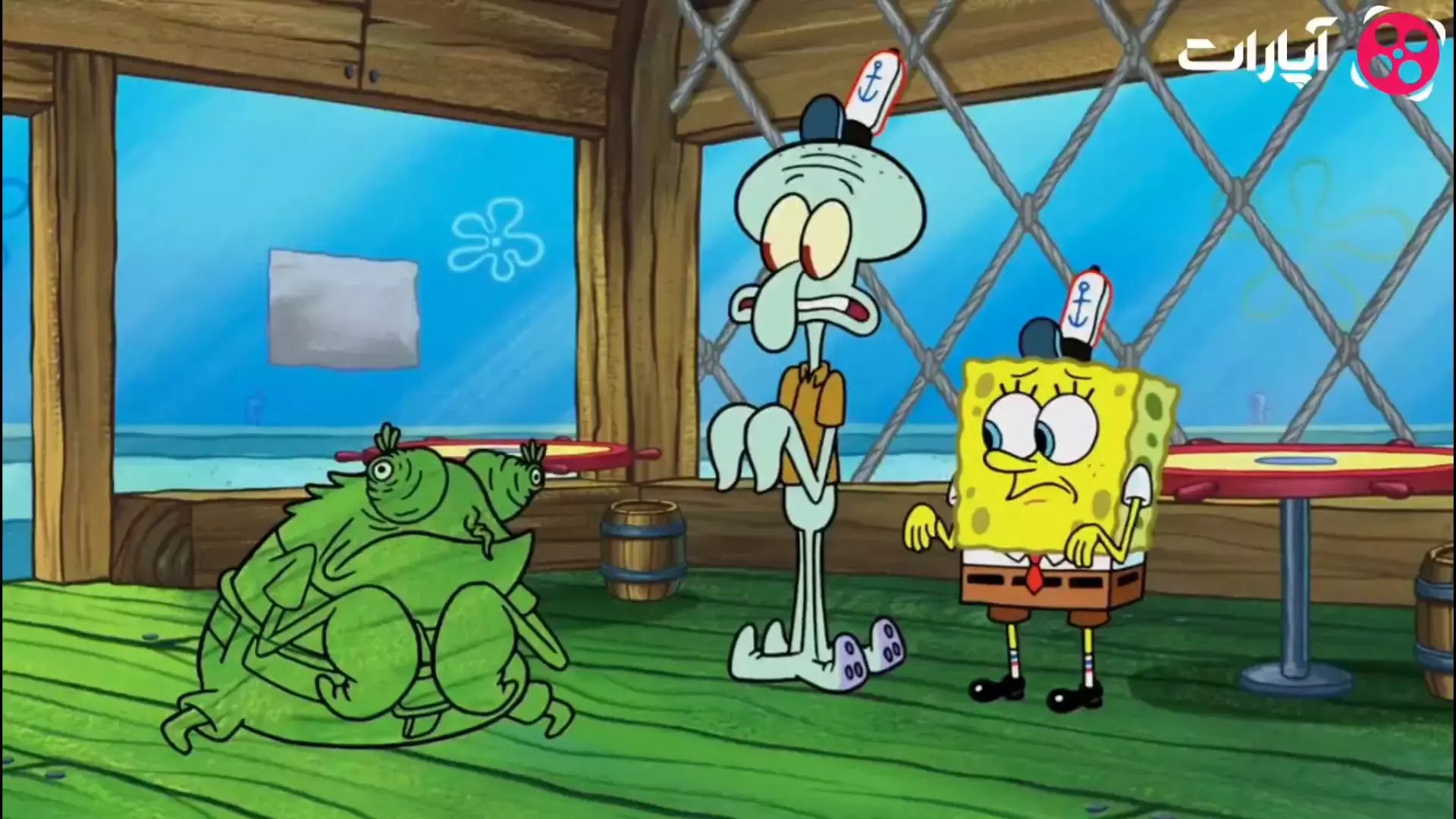 باب اسفنجی جدید خرچنگ سبز // کارتون باب اسفنجی خنده دار // باب اسفنجی و پاتریک