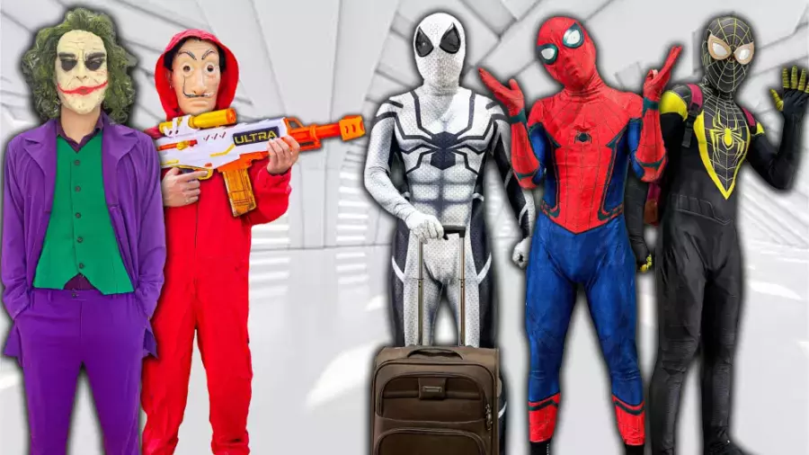 زندگی واقعی تیم مرد عنکبوتی: قسمت اول دزدیدن قرمز