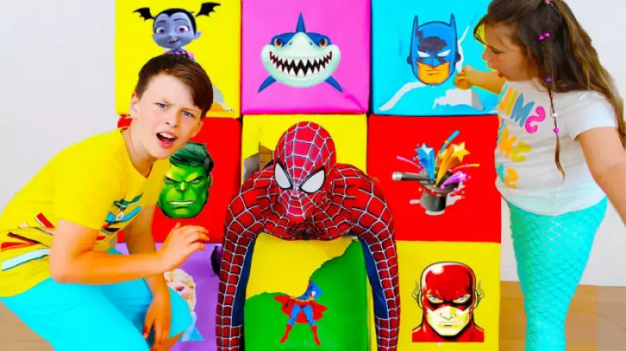 کودکان و مرد عنکبوتی: بهترین سرگرمی‌ها و تفریحات!