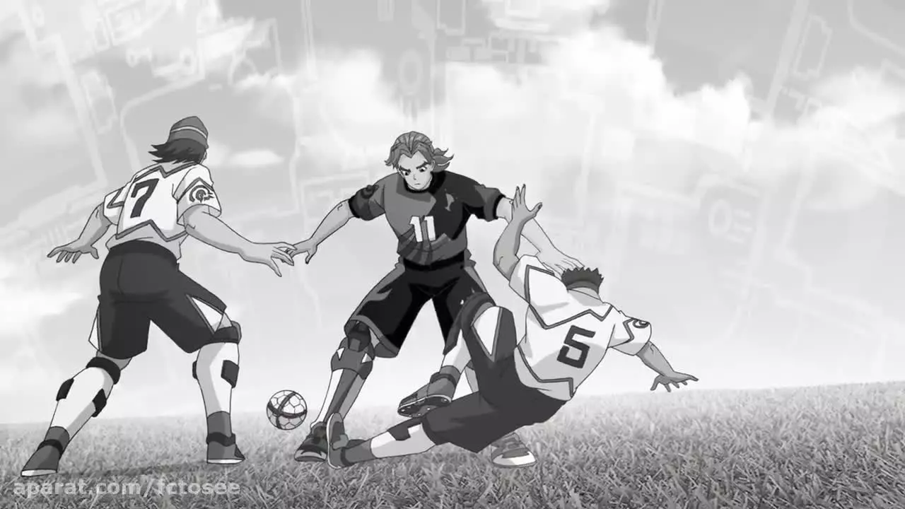 انیمیشن فوتبال رباتی قسمت 39 دوبله فارسی | کیفیت HD | کارتون