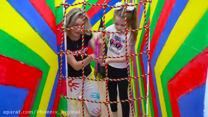 کارتون کودکانه طولانی؛ بازی با ایوا و مامانی