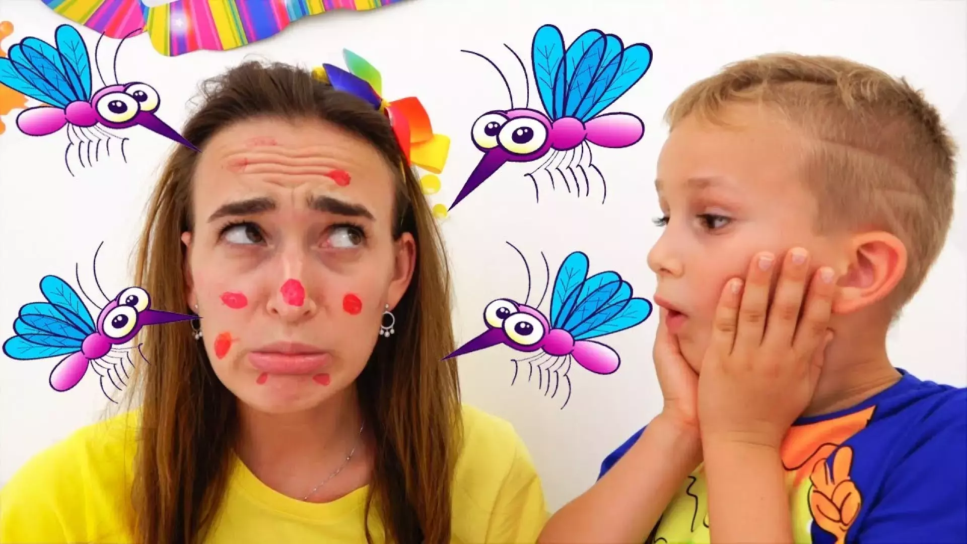 ولاد و نیکی خنده دار _ ولاد و نیکتیا جدید _ ولاد و نیکی در مقابل پشه های خانه ما