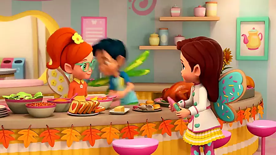 شکرگذاری جادوئی در کارتون کافه لوبیا فصل ۱ قسمت ۱۴