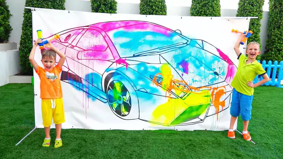 ولاد - ولاد و نیکی - کارتون ولاد و نیکی جدید خنده دار مسابقه هیجان انگیز