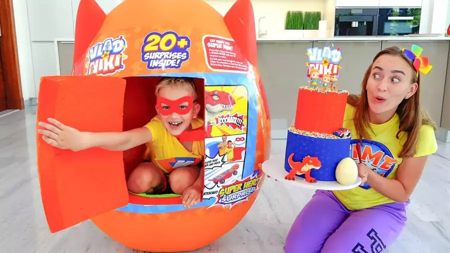 ولاد و نیکی : داستان خنده دار ولاد و نیکیتا : تخم مرغ شانسی ولاد : ولاد و مامان