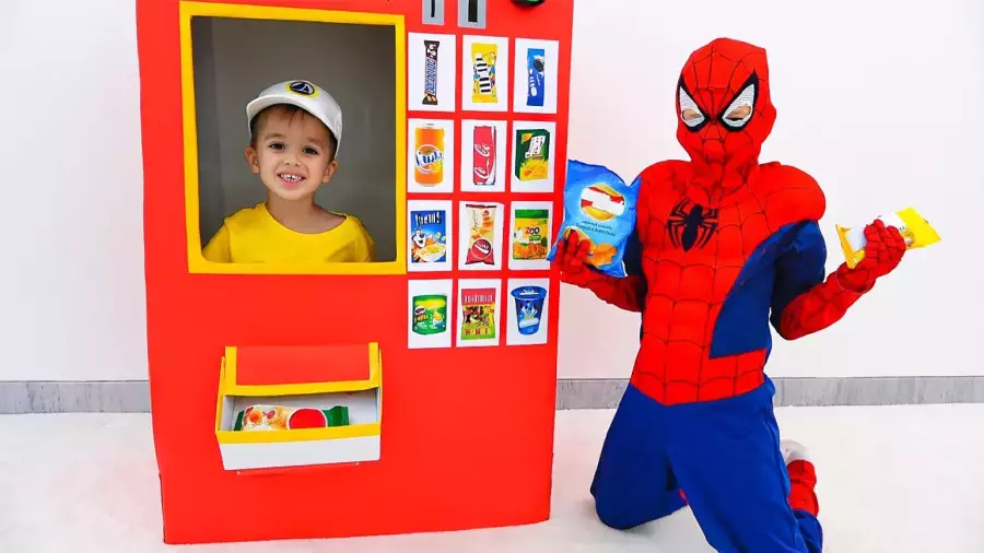 ولاد - ولاد و نیکی - کارتون ولاد و نیکی طولانی خنده دار بازی و چالش خوشمزه ولادی