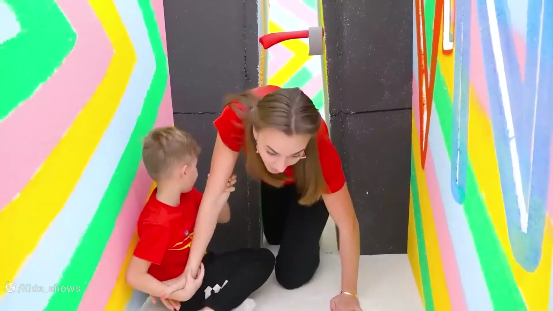 ولاد - ولاد و نیکی - کارتون ولاد و نیکی طولانی خنده دار چالش هزارتو کودک