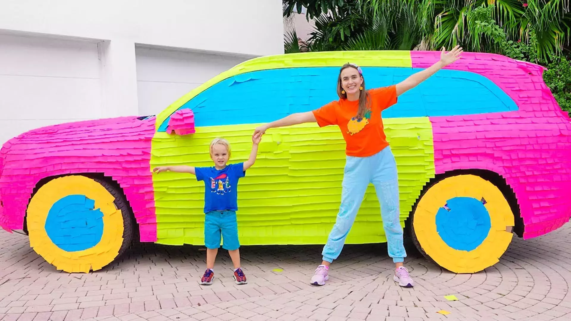 ولاد - ولاد و نیکی - کارتون ولاد و نیکی جدید خنده دار مامان دیوونه شد کودک