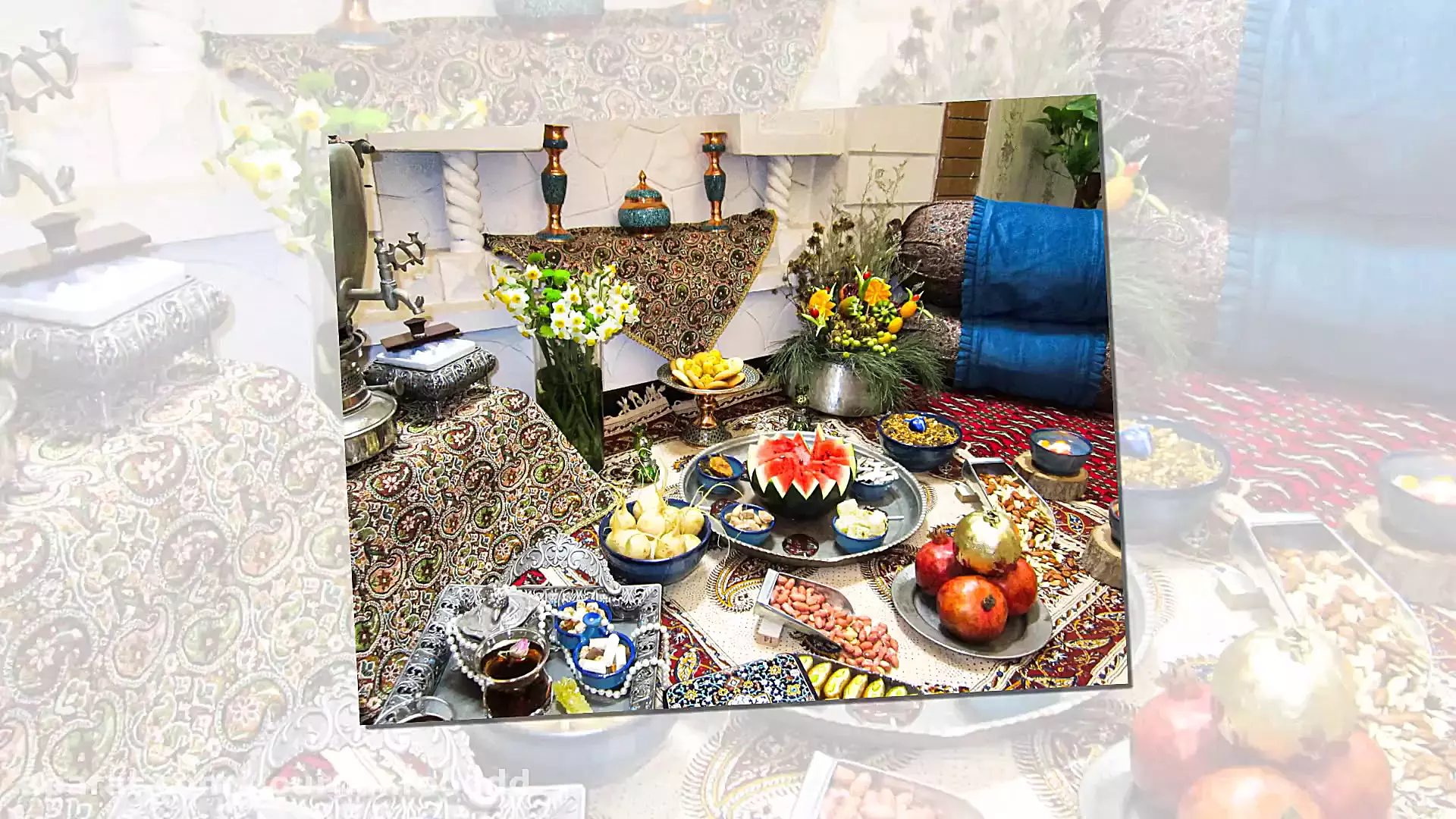 دکوراسیون سفره یلدا: هنر چیدمان برای جشن‌های ایرانی