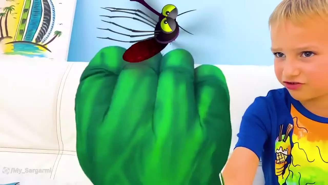 ولاد و نیکتیا جدید - ولاد و نیکی خنده دار - ولاد نیکی در مقابل پشه های خانه ما