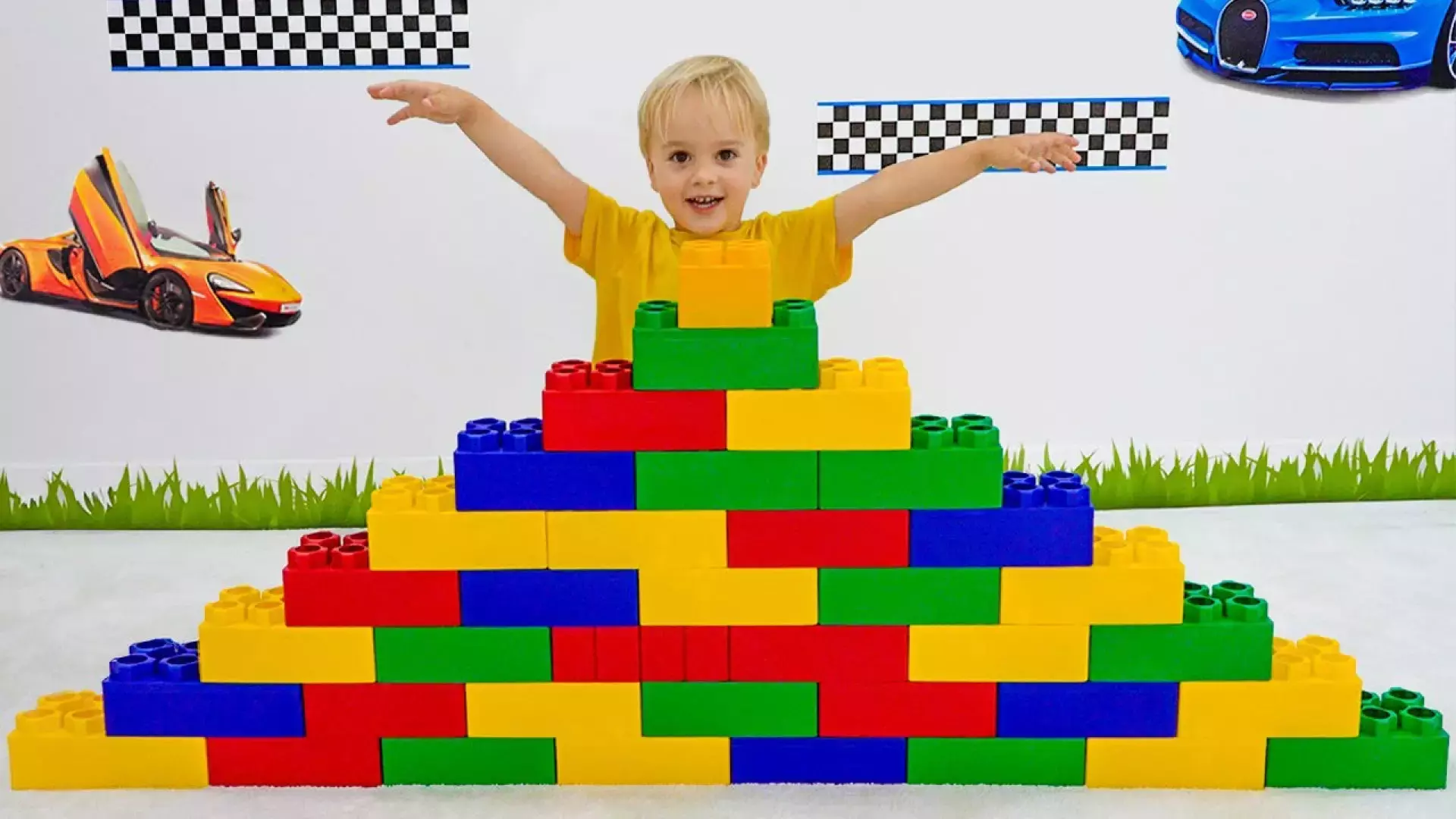 ولاد - ولاد و نیکی - کارتون ولاد و نیکی جدید خنده دار چالش اسباب بازی های بزرگ