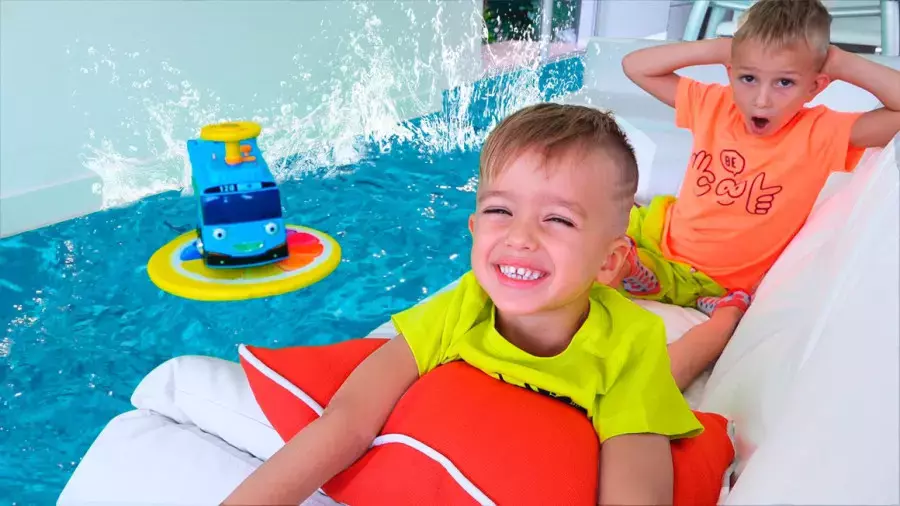 ولاد جدید - ولاد و نیکی خنده دار - ولادو نیکی برنامه کودک - نیکیتا طولانی