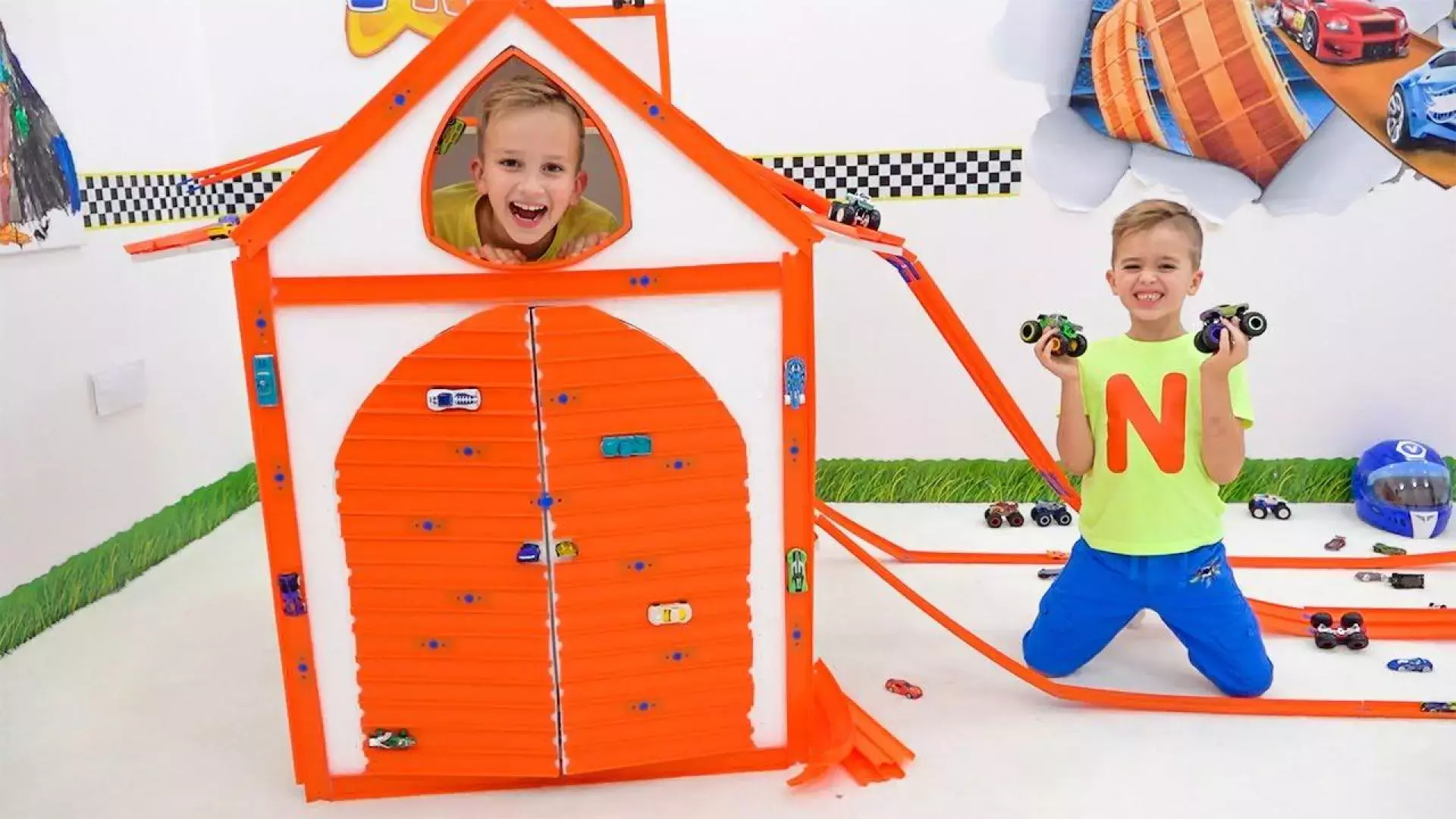 ولاد - ولاد و نیکی - کارتون ولاد و نیکی جدید خنده دار ولاد و نیکیتا جعبه جادویی