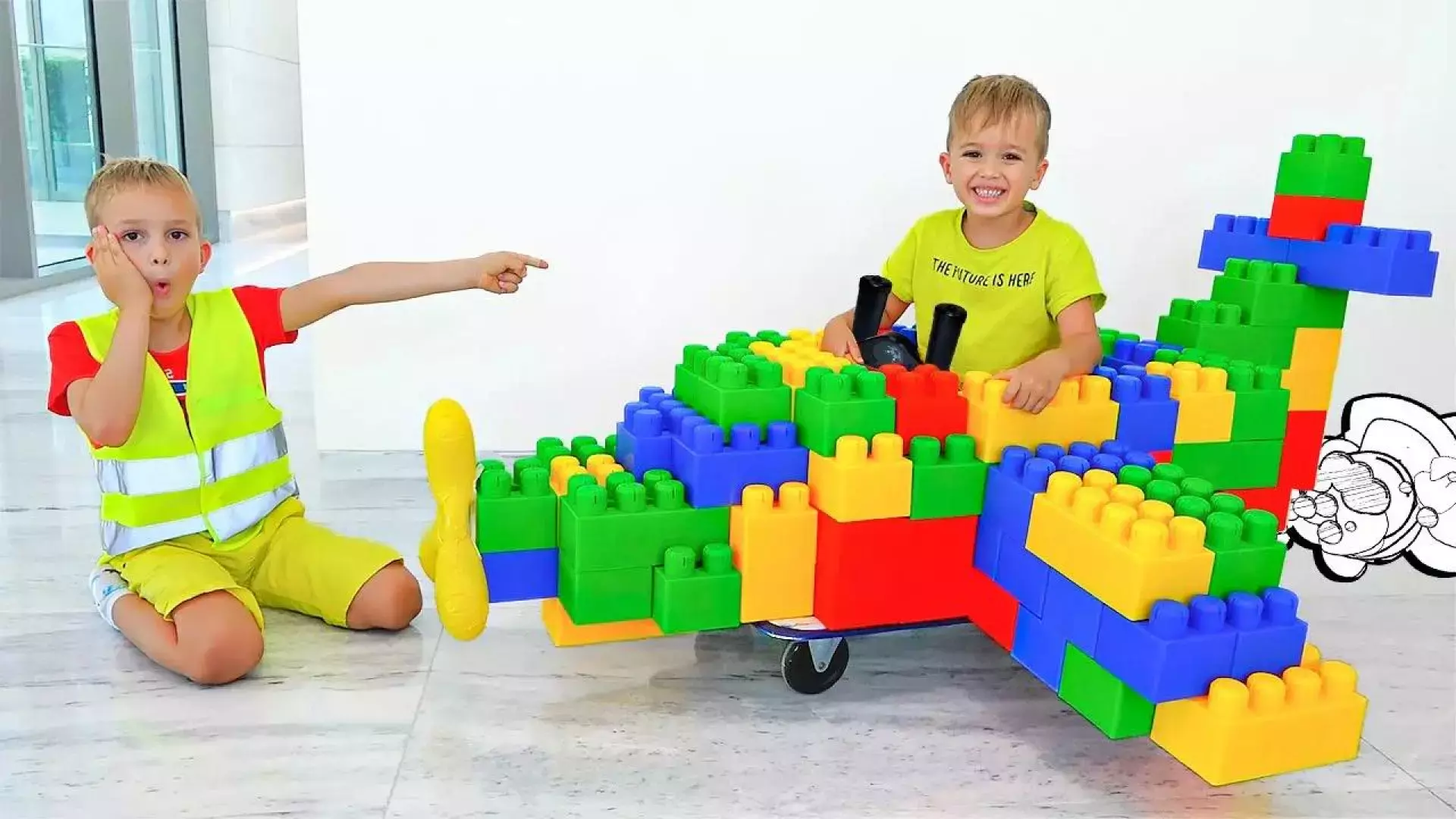 ولاد-ولاد و نیکی جدید ولاد و نیکیتا برنامه کودک ولاد و نیکی داستان خنده دار