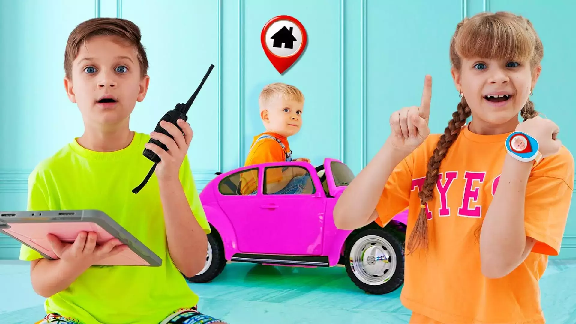 ماجراجویی دیانا و روما: چالش ماشین بازی که نباید از دست بدهید!