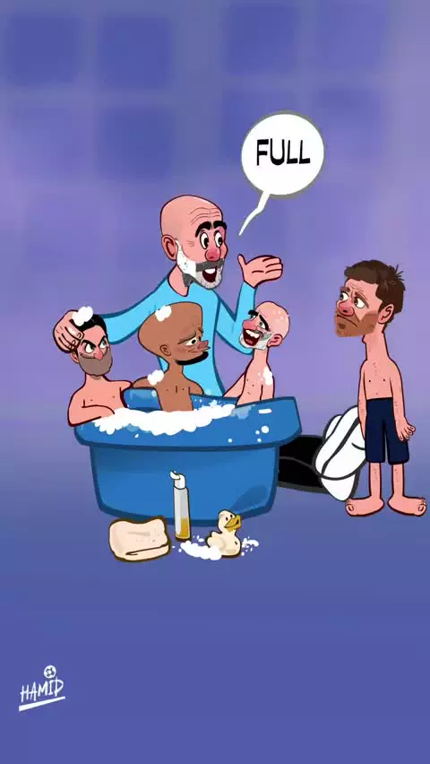 ببینید: لیونل مسی با کف و صابون سراغ یامال و چرکی رفت! 😂