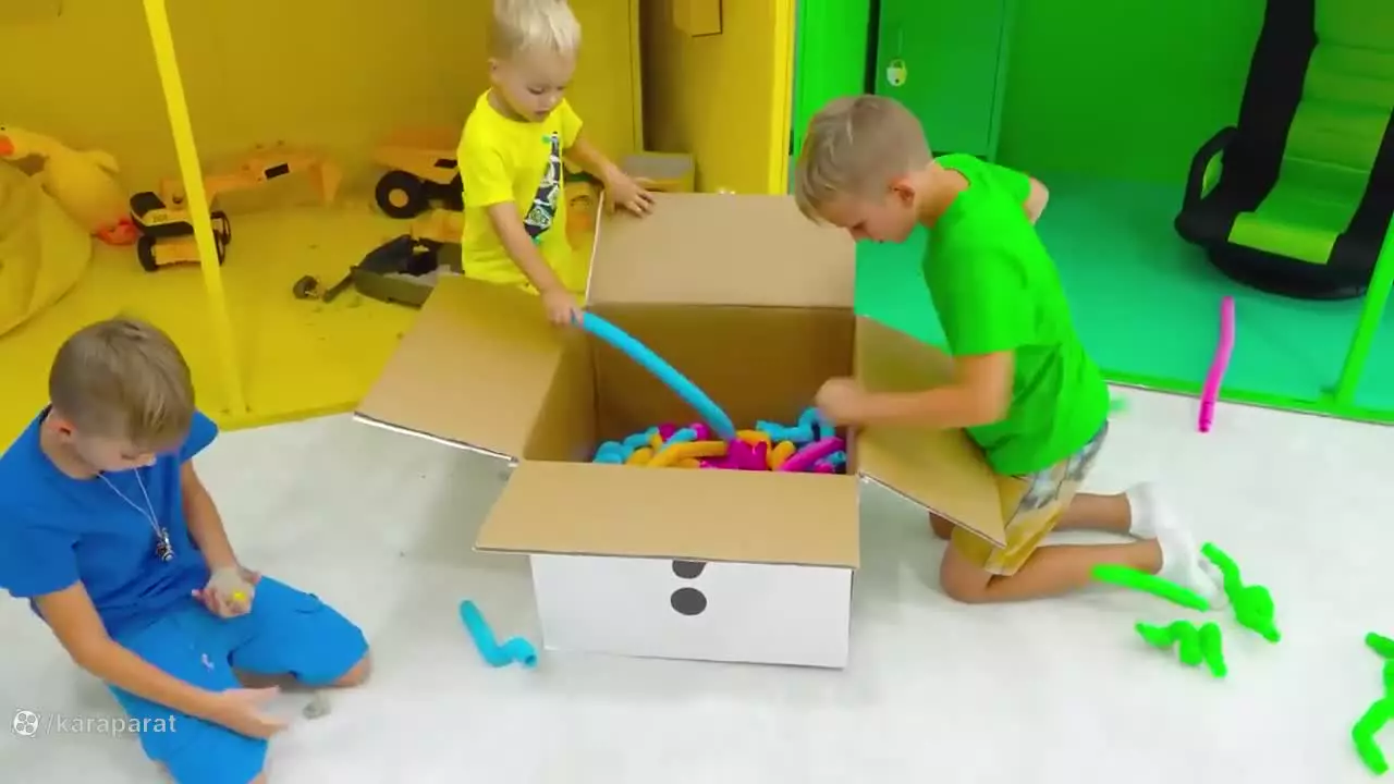 برنامه کودک ولاد - ماجراهای خانه بازی ولاد و نیکی - چالش های خنده دار بچه ها