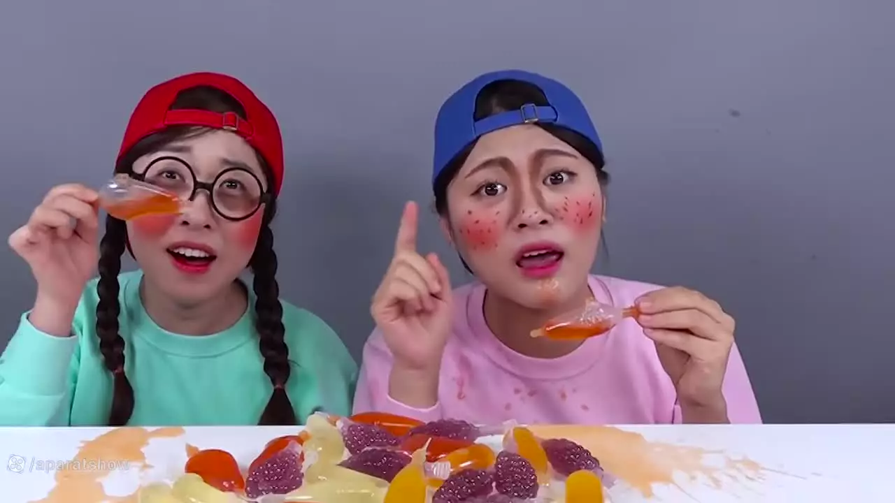 چالش هیجان‌انگیز خوراکی: ژله ابنباتی با دونا!