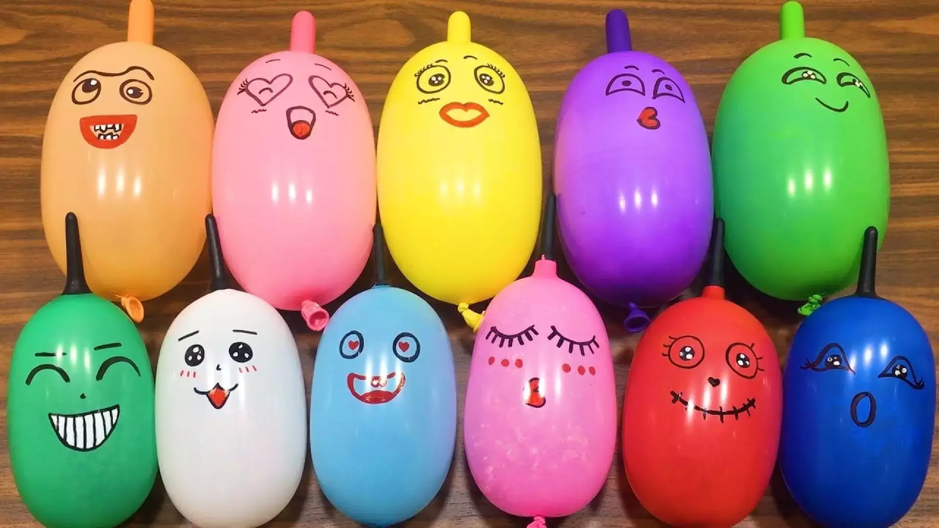 اسلایم بازی جدید - ساخت اسلایم با بادکنک های خنده دار- ویدیوهای اسلایم رضایت بخش