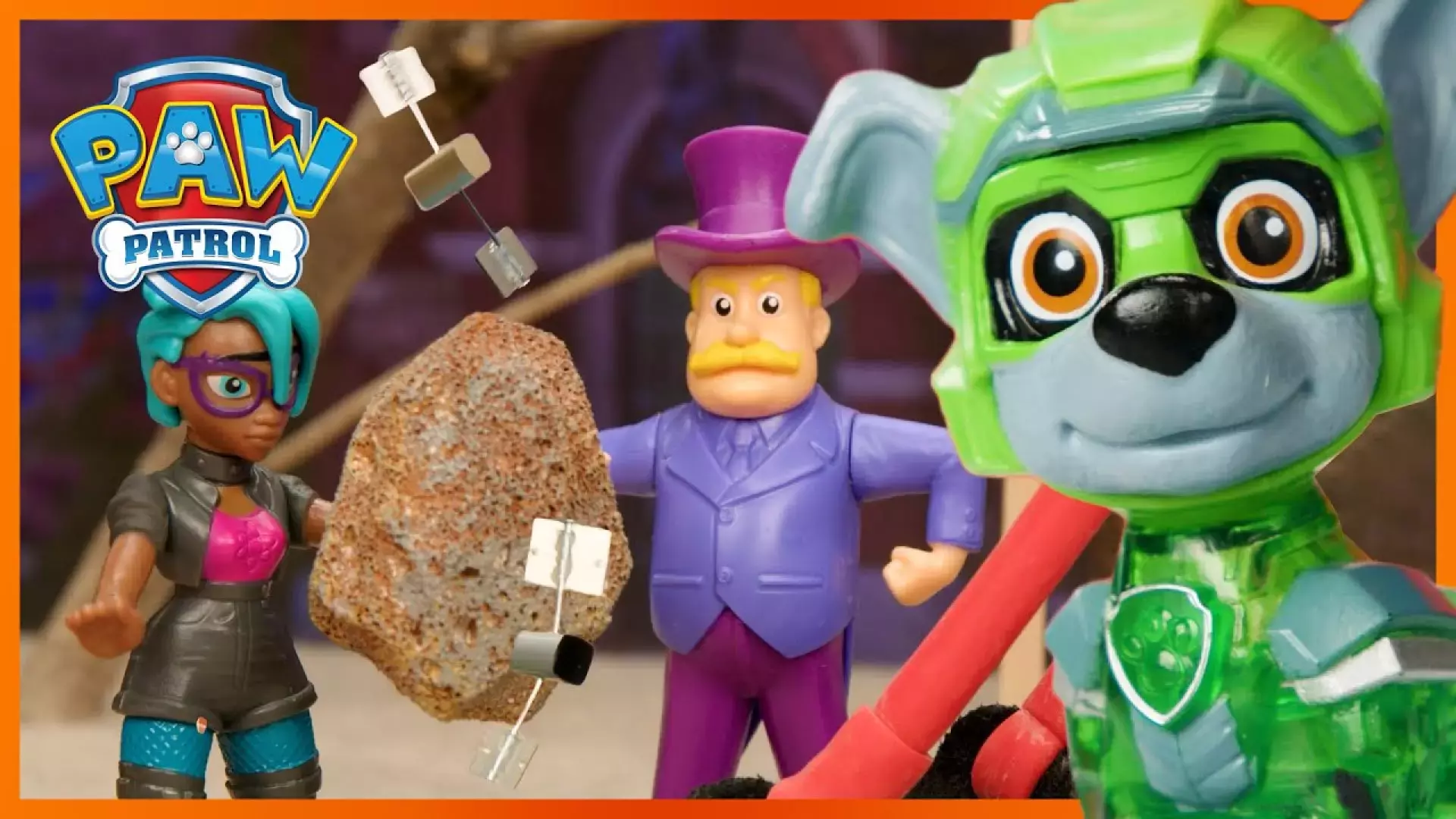 کارتون سگ های نگهبان | توله سگ های قدرتمند سقوط ماهواره ها را متوقف می کنند!