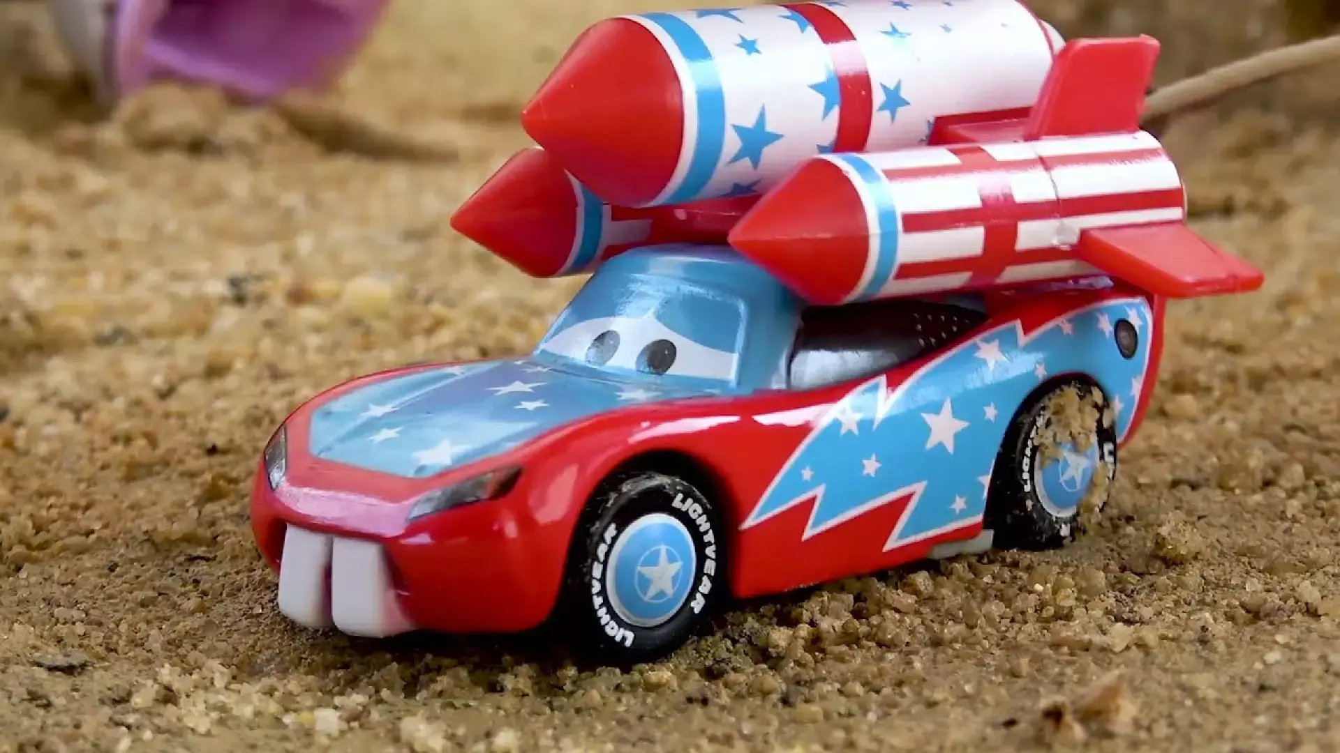 ماشین اسباب بازی خنده دار _ ماشین اسباب بازی _ ماشین جت _ مک کوئین