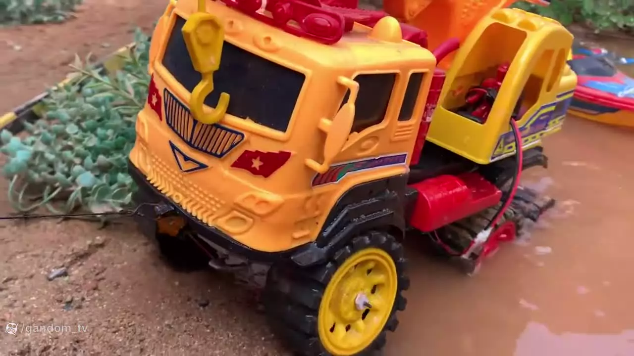 ماشین بازی کودکانه - داستان خنده دار ماشین نجات - ماشین دست ساز