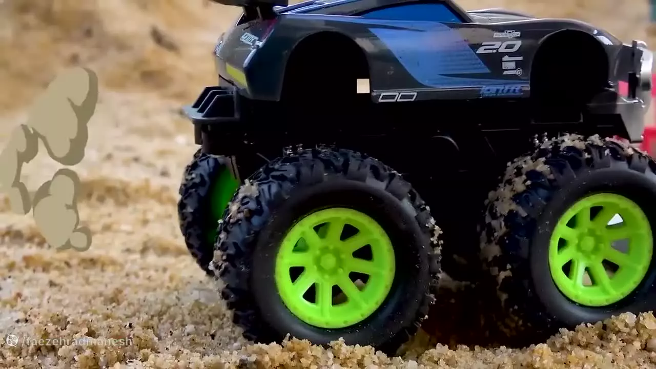 ماشین بازی ، داستان های خنده دار روی شن ، ماشین های دیزنی رعد و برق مک کوئین