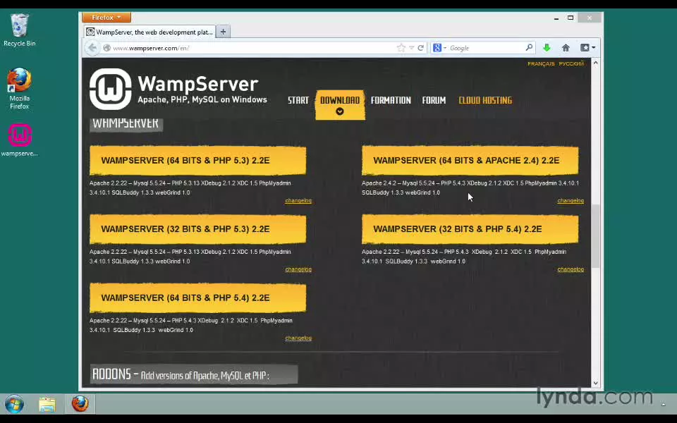 017 - نصب ومپ سرور