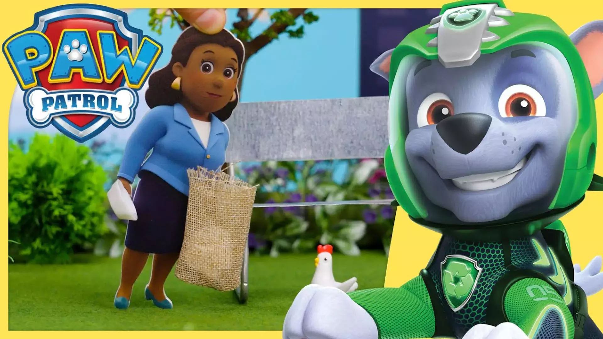 کارتون سگ های نگهبان طولانی | داستان نوک زدن قدرتمند چیکالتا