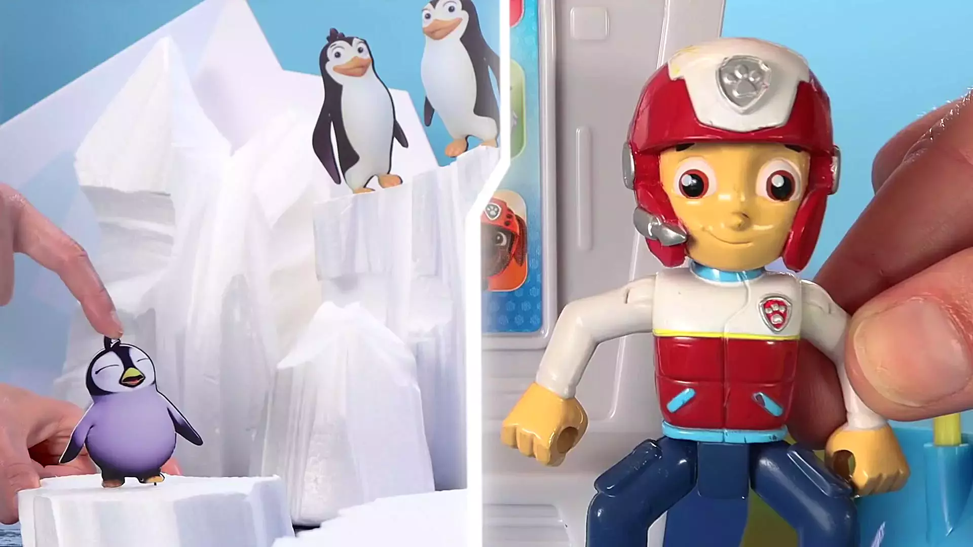 کارتون سگ های نگهبان عروسکی جدید | نجات ماهی یخ زده