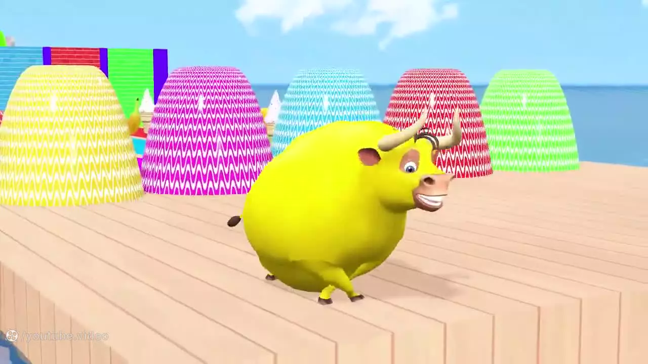 ماشین بازی کودکانه - ماشین های رنگارنگ جذاب - آموزش رنگ با بازی کردن