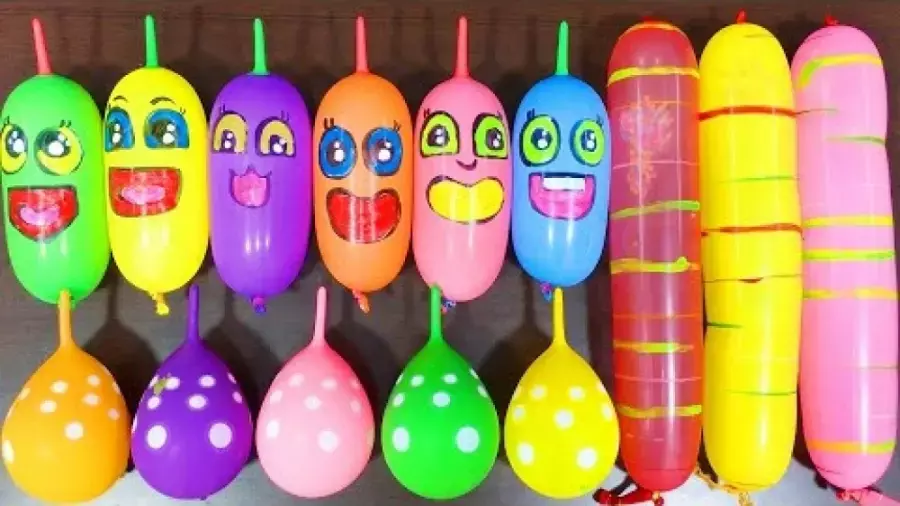 مخلوط کردن اسلایم شفاف _ فیجت بادکنک های خنده دار