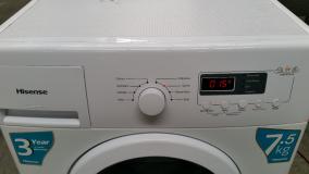 نحوه کار با لباسشویی hiseense ماشین لباسشویی هایسنس