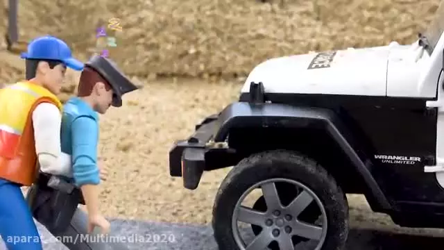 کارتون ماشین بازی ‌/ حرکات خنده دار ماشین ها / ماشین بازی سرگرمی