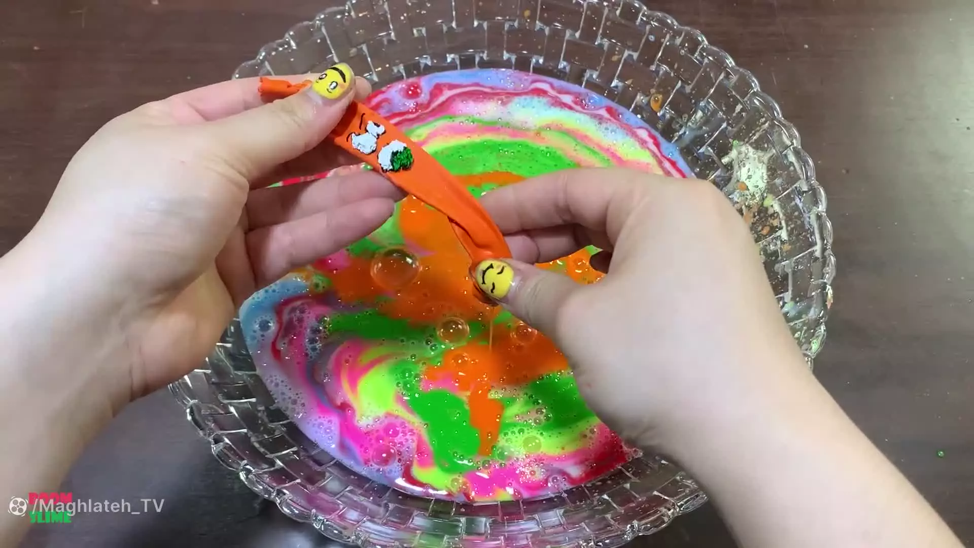 ساخت اسلایم! بالون خنده دار! ویدیوهای رضایت بخش