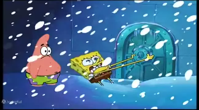 کارتون باب اسفنجی با دوبله فارسی | خواب زمستانی سندی