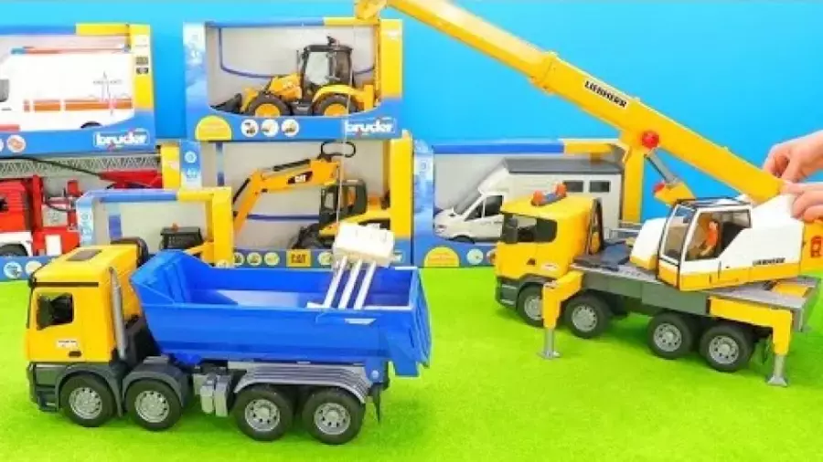 ماشین بازی کودکانه/اسباب بازی کودکانه/اسباب بازی/کامیون و لودر جدید