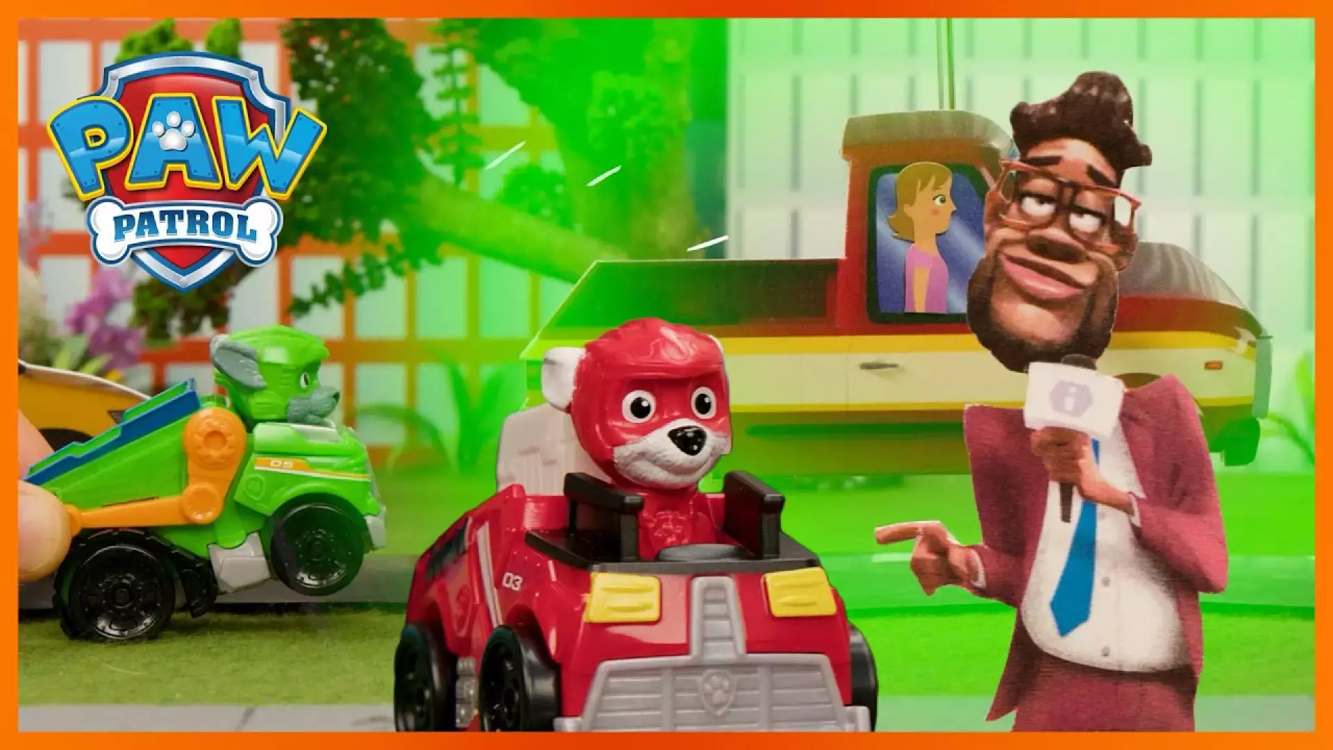 کارتون سگ های نگهبان جدید | توله سگ های قدرتمند به ترافیک کمک می کنند!