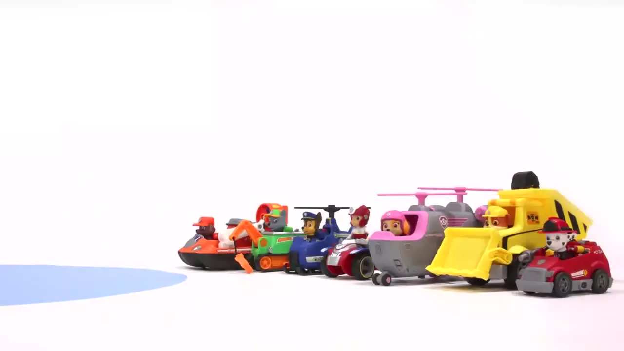 کارتون سگ های نگهبان عروسکی جدید | مسابقه ماشین بازی