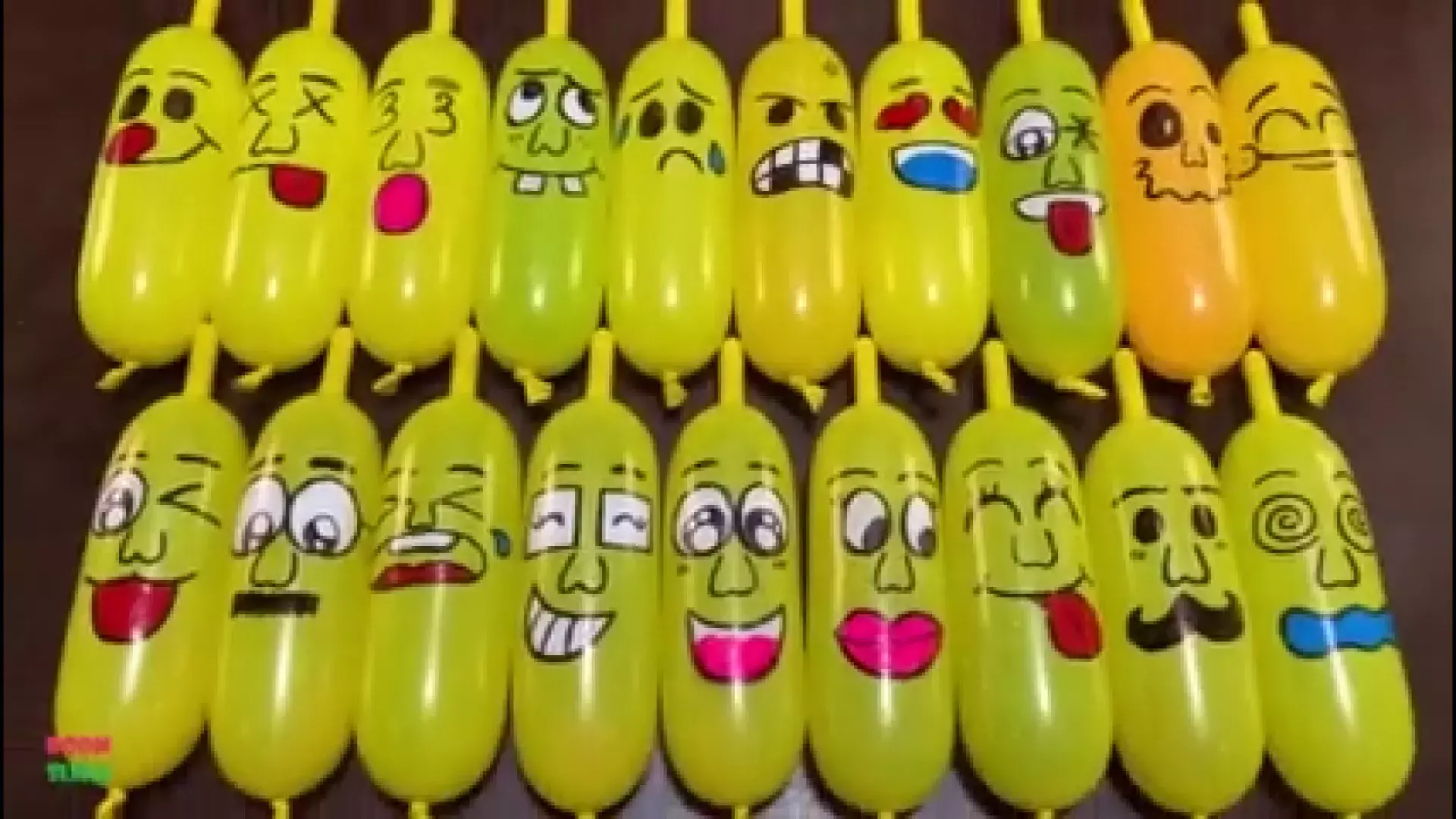 اسلایم بازی/ اسلایم رنگارنگ/اسلایم های خنده دار