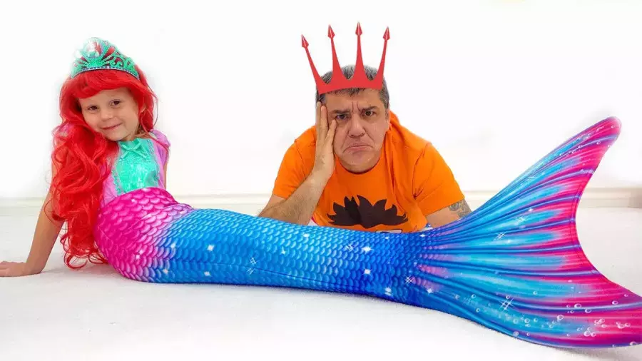 ماجراهای جذاب ناستیا و بابایی: ناستیا پری دریایی میشود!