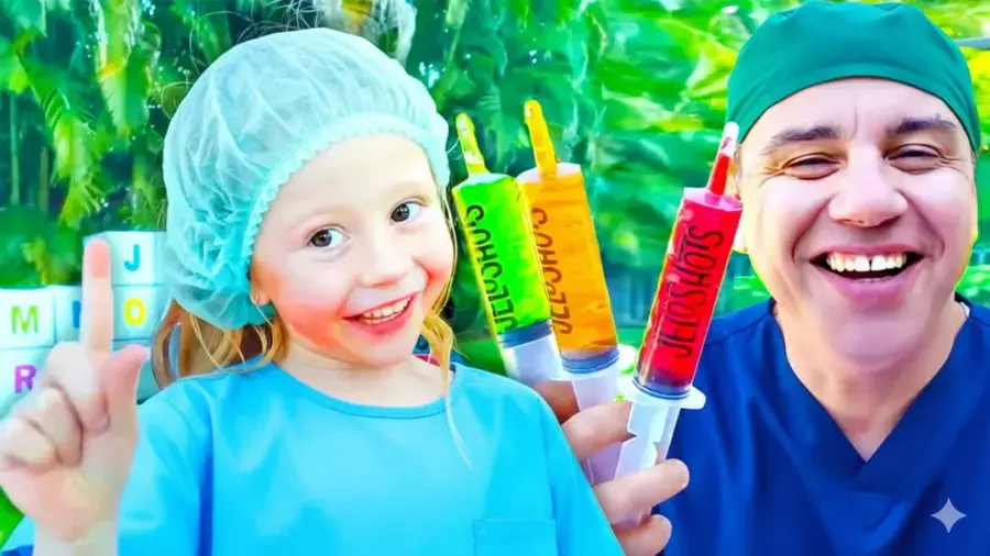 ماجراجویی‌های ناستیا و استیسی: چالش شگفت‌انگیز خوراکی رنگی!