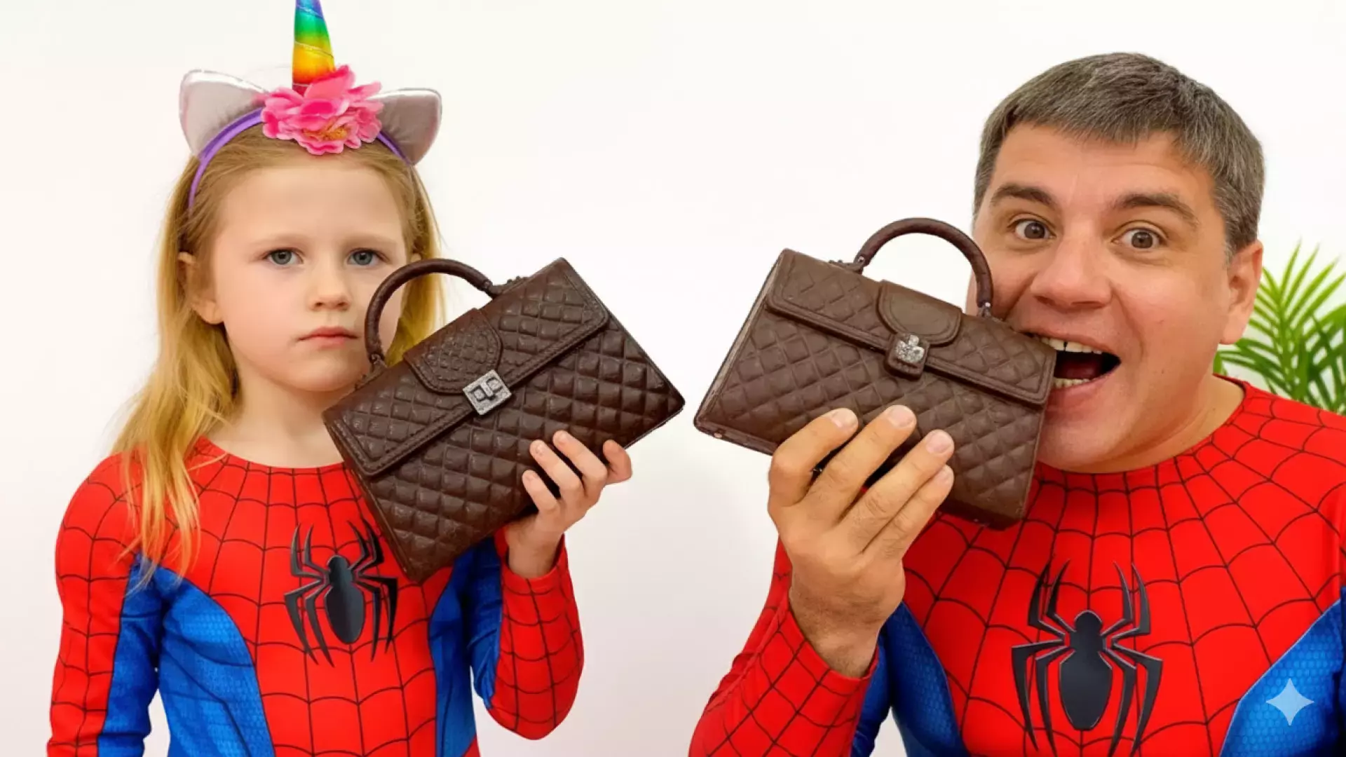 ماجراهای ناستیا و استیسی: لحظات شگفت‌انگیز با بابایی و وسایل خوراکی!