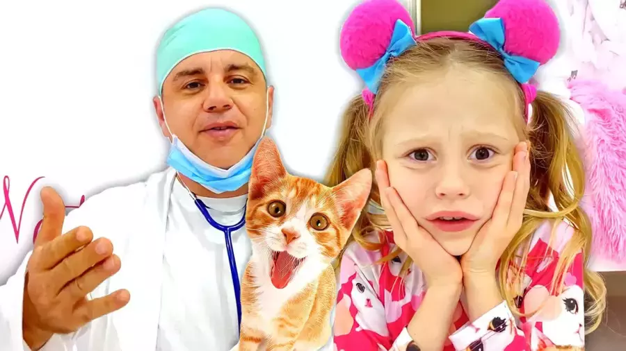 برنامه کودک ناستیا و بابایی جدید: ناستیا و گربه در دامپزشکی!