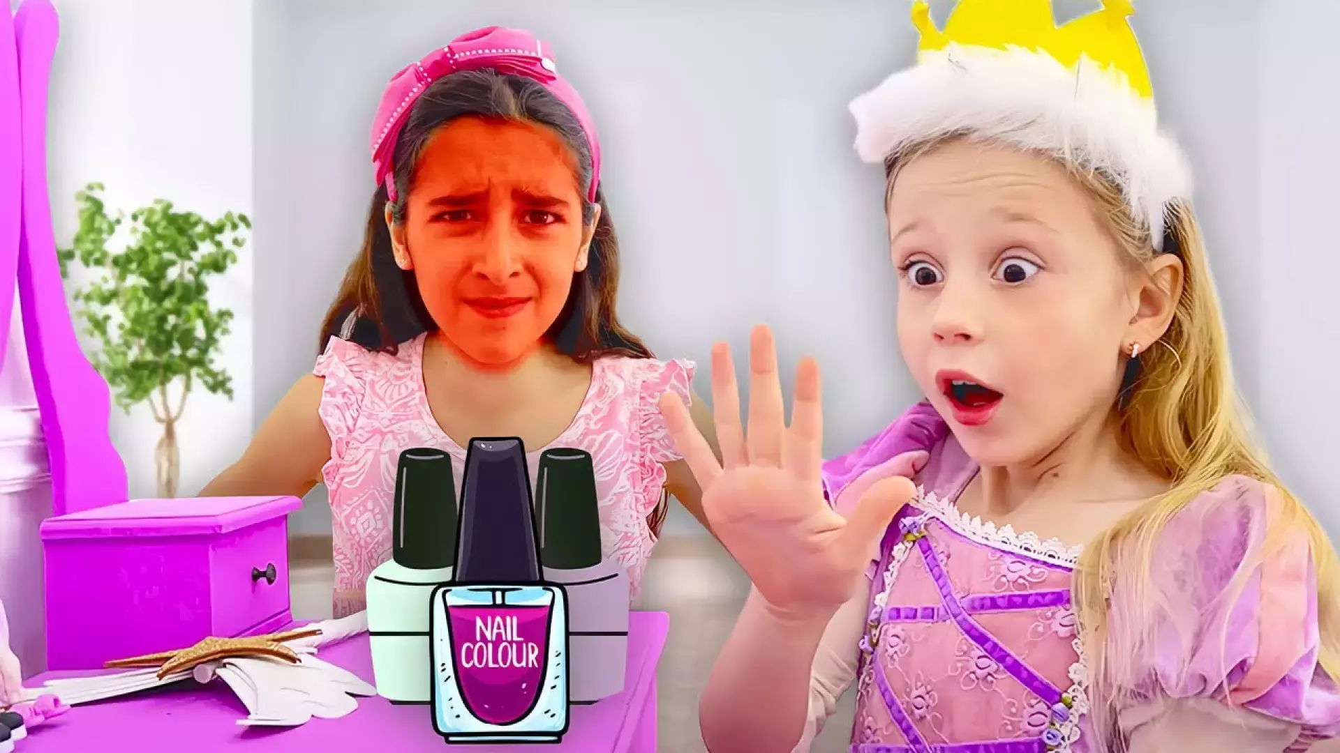 جهان رنگارنگ ناستیا و استیسی: کشف شادی و خلاقیت و لاک ناخن!