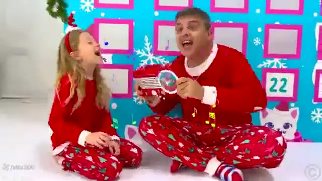 ماجراجویی‌های شیرین ناستیا و بابا در یک روز زیبا کریسمس