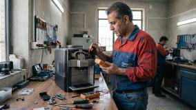 چه زمانی تعمیر قهوه‌ساز زیمنس ارزشمند است؟ توضیح کوتاه یک تعمیرکار